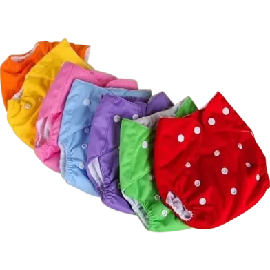 Washable And Adjustable Cloth Diaper For Baby With Nappy - Rokomari product
